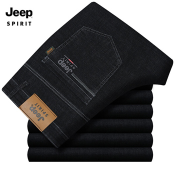 JEEP casual pants men s autumn cotton large size loose overalls sports  straight outdoor multi-pocket trousers | Shopee Singapore