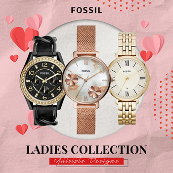 Fossil virginia hot sale ladies watch