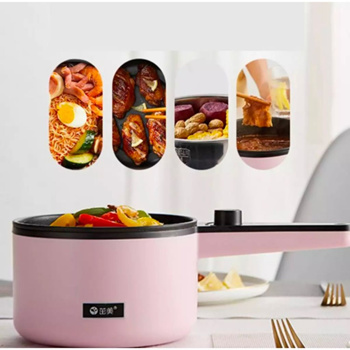 Qoo10 - JIASHI MINI Rice Cooker Non-Stick Pot Steamboat Pot Multi-Function  0.7 : Small Appliances