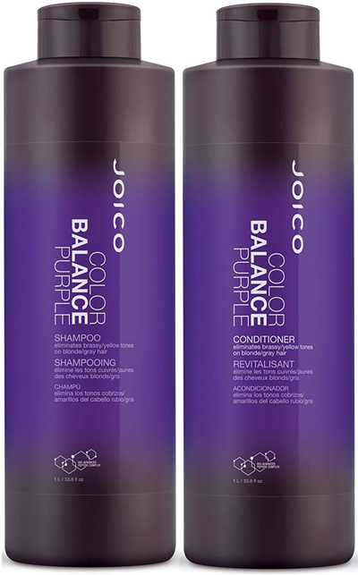 Qoo10 Joico Color Balance Purple Shampoo And Conditioner Set