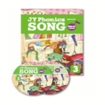 Qoo10 - JY Phonics Song 1/2/3/4 [Book+CD+DVD] (레벨선택구매) 제 