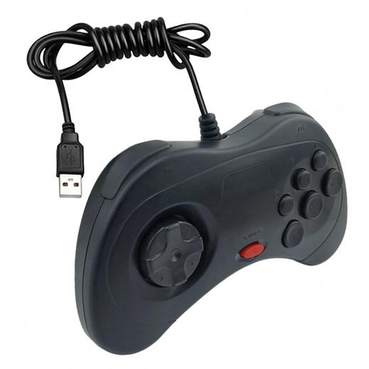 Wish+ | K&SGAMER Sega Saturn-type gamepad USB controller compatible ...