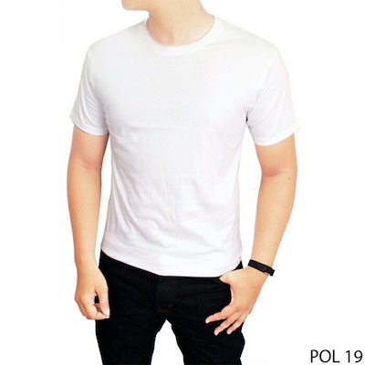 Qoo10 Kaos polos pria warna putih baju polos pria 