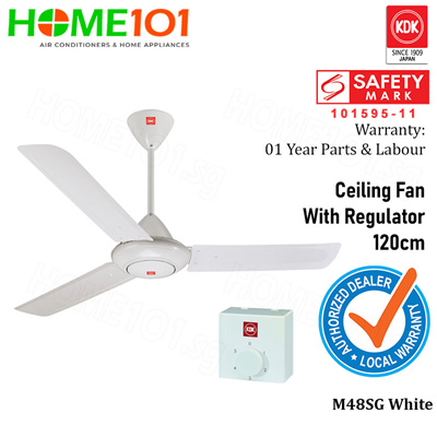 Kdkkdk Ceiling Fan With Regulator 120cm M48sg