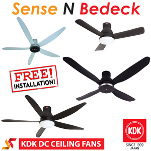 Kdk Sales Dc Motor Ceiling Fan Free Installation U48fp U60fw T60aw