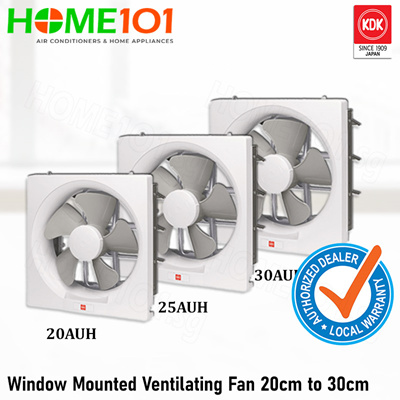 Kdkkdk Window Mount Exhaust Ventilation Fan 20 25 30cm 20auh 25auh 30auh