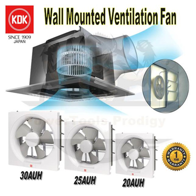 Kdk Window Mount Exhaust 20auh 25auh 30auh Ventilation Fan 20 25 30cm