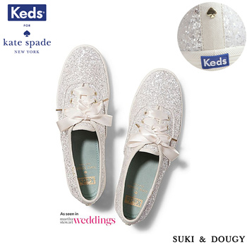 Qoo10 - [KEDS X Katespade New York] 100% AUTHENTIC CREAM GLITTER WEDDING  Sneak... : Shoes