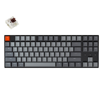 keychron k8 white led