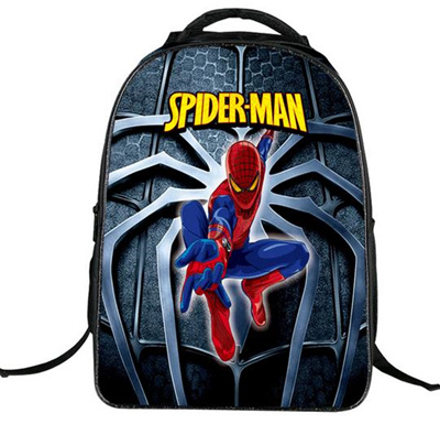 Kids 3d Spider Man Backpack For Boys Cartoon Primary School Bags Waterproof Shoulder Bag For Child - be spiderman roblox bedding spiderman news games games