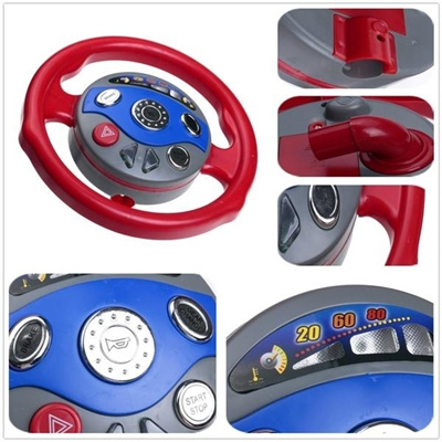 steering wheel for car seat toy