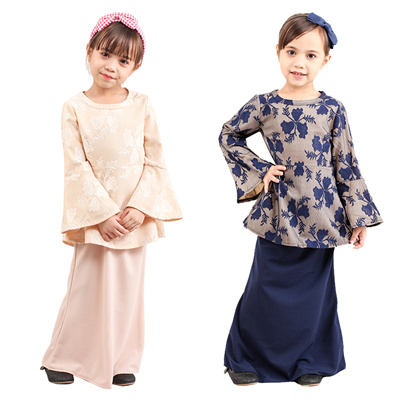 Qoo10 Kids Dorthy Lace Baju  Kurung  M13021 Kids Fashion