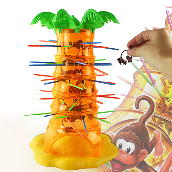 Ubrugelig udvikle stilhed Qoo10 - Kids Falling Tumbling Monkey Board Game Toy : Toys
