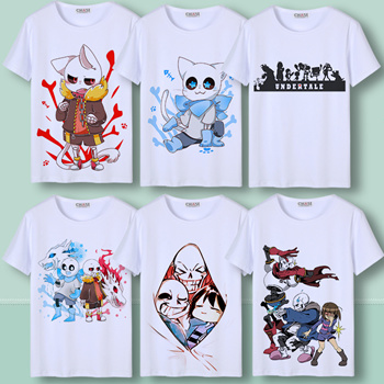 Qoo10 - Kids Game Undertale Sans Design T Shirt Boys/Girls Casual Short Sleeve... Kids Fashion
