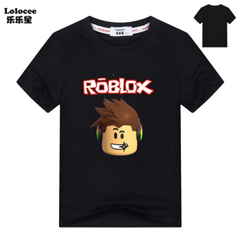 ROBLOX Virtual World T-shirt Summer Game Peripheral Male Teenager