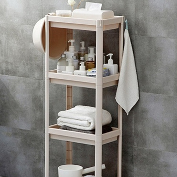 Qoo10 - Kitchen Living Room Bathroom Shelf Utilize Gap Space Organize  Storage  : Household