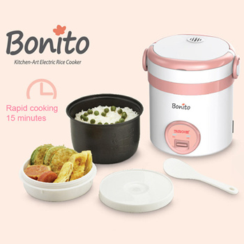 KitchenArt Korea Brand Bonito Electric Rice Cooker Portable Mini One Touch Portable Automatic Rice Cooking and Warm Keeping 220V Luxury Korea Rice