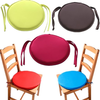 Kitchendining Room Soft Seat Pad Chair Round Cushions Pads Tie On Chair Office