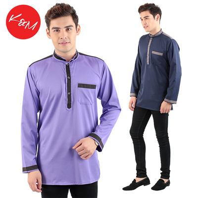 Qoo10 KM Dashing Kurta  Baju  Raya Lelaki Male Top 