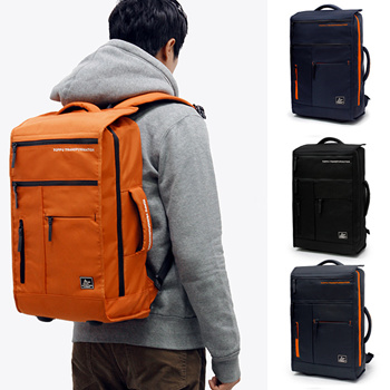 KOREA BRAND TOPPU TP449 Mens Backpack Korea Homme Fashion Casual BagHot Trend Canvas Backpack School Bag JUANA for Laptop 15 with retina