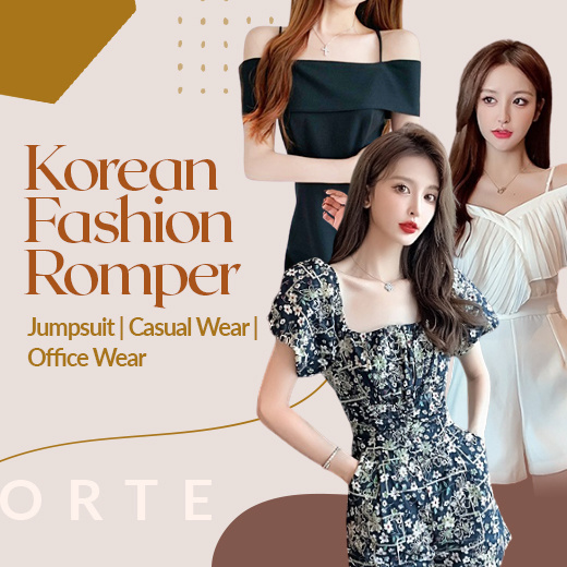 korean romper dress