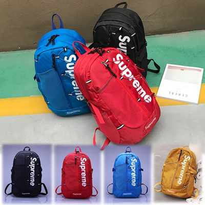 supreme ss17 red backpack