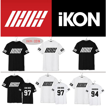 Qoo10 - IKON 応援服短袖Tシャツ AA : CD / DVD