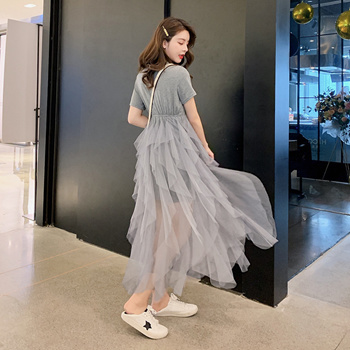 Korean mesh dress sale