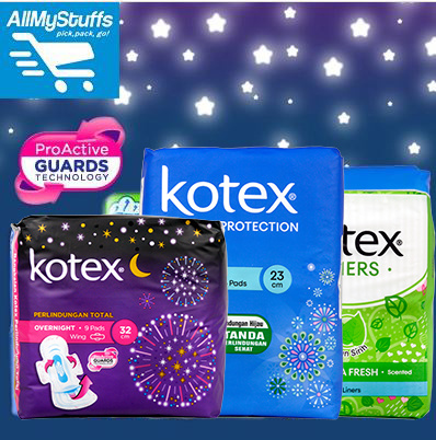 kotex sanitary pantiliners