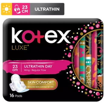 Qoo10 Kotex Luxe Ultrathin Wing Sanitary Pads 23cm x 16 pads