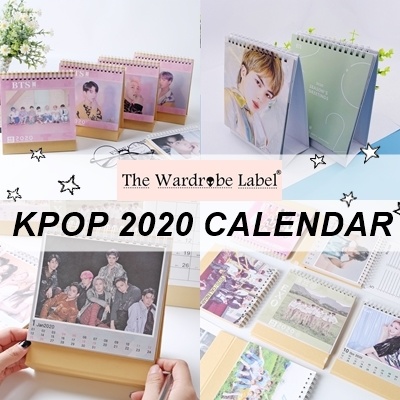 Qoo10 - KPOP 2020 Calendar Gift idea BTS KOREAN Blackpink EXO TWICE TXT