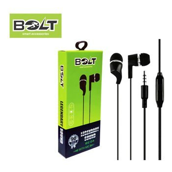 Bolt discount wired earphones