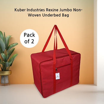 Kuber Industries Canvas Foldable Shopping Bag for Ladies|Travel Tote  Bag|Grocery Bag For Daily Use (Cream & Black)