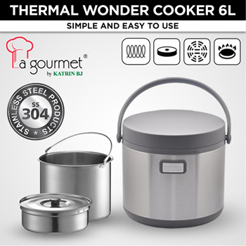 la gourmet thermal cooker 6l