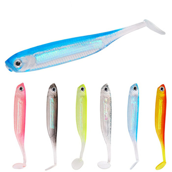 Qoo10 - laday love 10pcs 70mm 2.2g Soft Silicone Fishing Lure Minnow  Saltwater : Stationery & Sup
