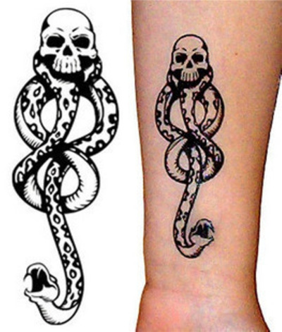 68+ Free Temporary Tattoo Harry Potter Idea Tattoo Images