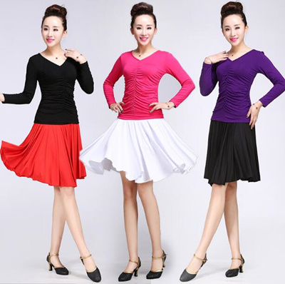 Latin Dance Skirt Big Swing Skirt Skirt Adult Dance Skirt Square Dance Costume Skirt Ballroom Dance