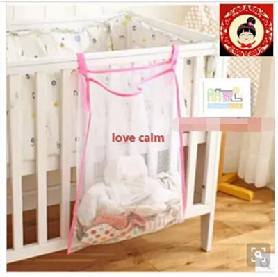 Qoo10 Lazy Corner Large Capacity Storage Bag Baby Crib Diapers