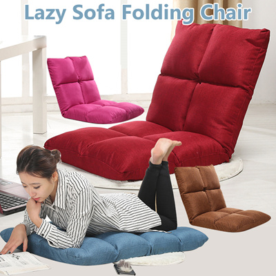 Lazy Sofa Single Folding Chair Seat Chair Bed Tatami Adjustable Comfortable Home Seat Floor Chair B