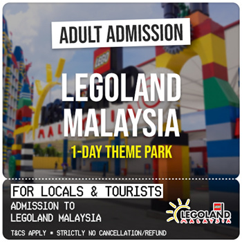 Qoo10 Legoland Malaysia 1 Day Theme Park Adult Ticket 90