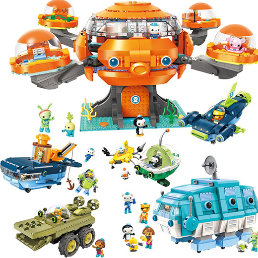 Qoo10 - Les Octonauts Octopod Octopus Playset Barnacles Kwazii Peso ...