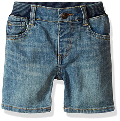 boys pull on jean shorts