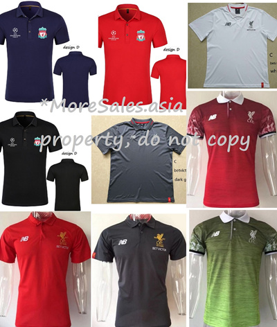 liverpool champions league polo shirts