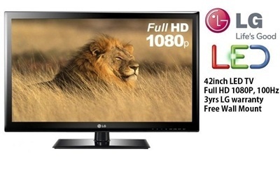 Qoo10 Lg 42 Inch Full Hd 1080p Led Tv With 3 Years Warranty And