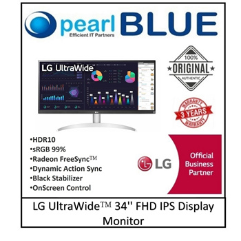 Qoo10 - Lg UltraWide™ 34 FHD IPS Display Monitor - 34WQ650-W