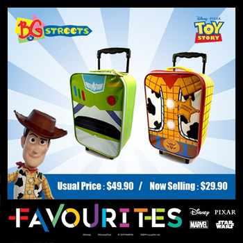 Toy story luggage discount set