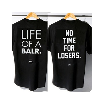 Qoo10 LIFE OF A BALR No time for Losers Men T Shirts Life of a