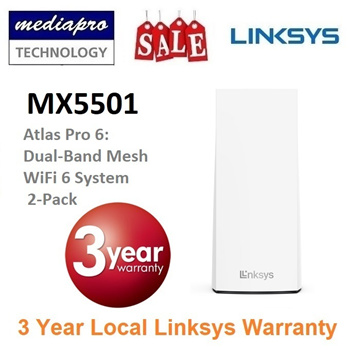 Atlas Pro 6 Dual-Band Mesh WiFi 6 Router System (AX5400) | Linksys |  Linksys: US