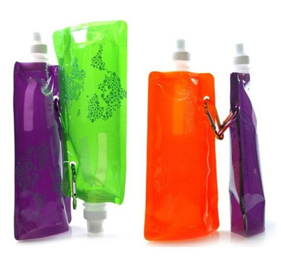 Qoo10 - ★Foldable and Portable★ Water Bottle for outdoor sports/ travel ...