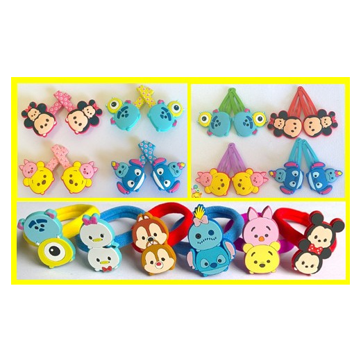 Qoo10 Lmc Disney Tsum Tsum Hair Accessories Hair Clip Hair Tie 11 De Kids Fashion